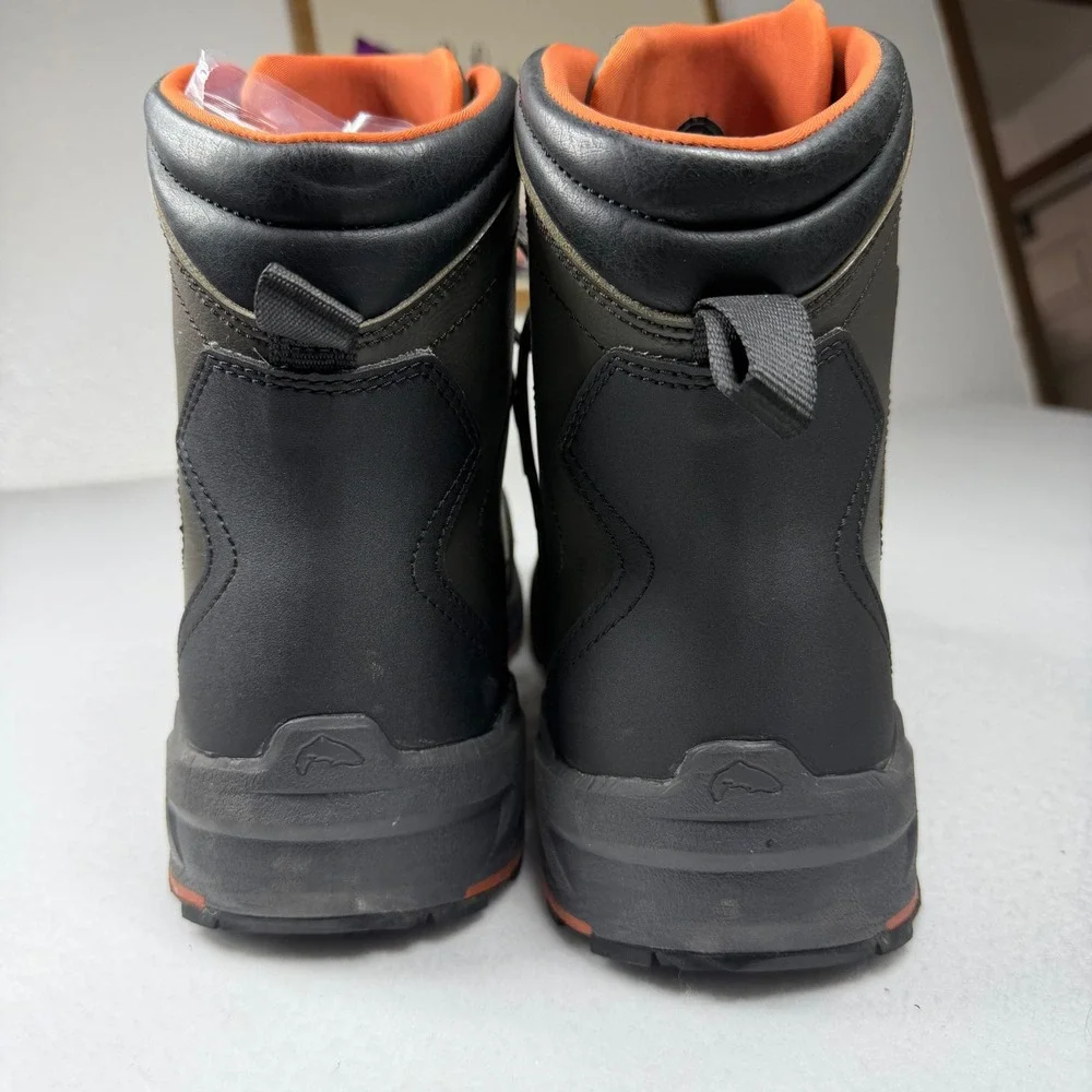 Simms Tributary Wading Boots Mens 15 Gunmetal Grey Fly Fishing 39851-00